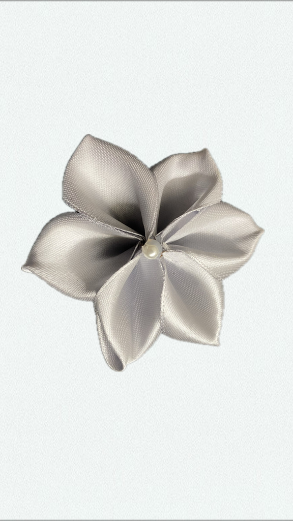 Silver plumeria