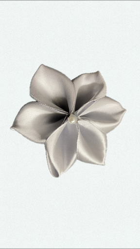 Silver plumeria